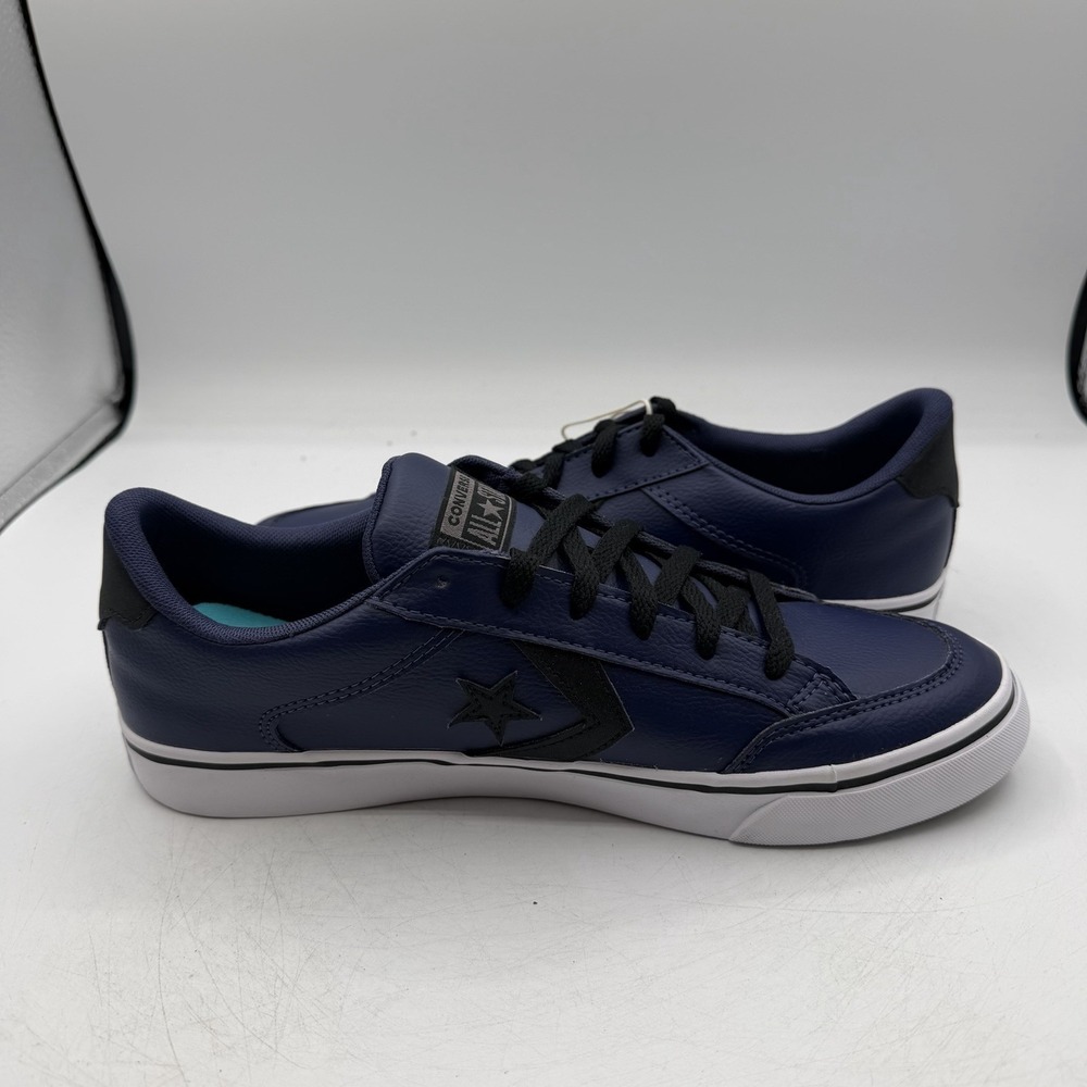 Converse El Distrito 2.0 Shoes Mens Sz 10.5 Navy Blue Synthetic Leather Sneakers - Picture 7 of 11